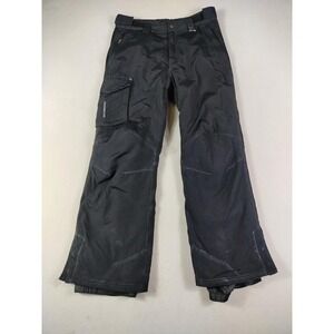 Obermeyer HydroBlock Snow Pants Mens Small Black Ski Insulated Warm Winter